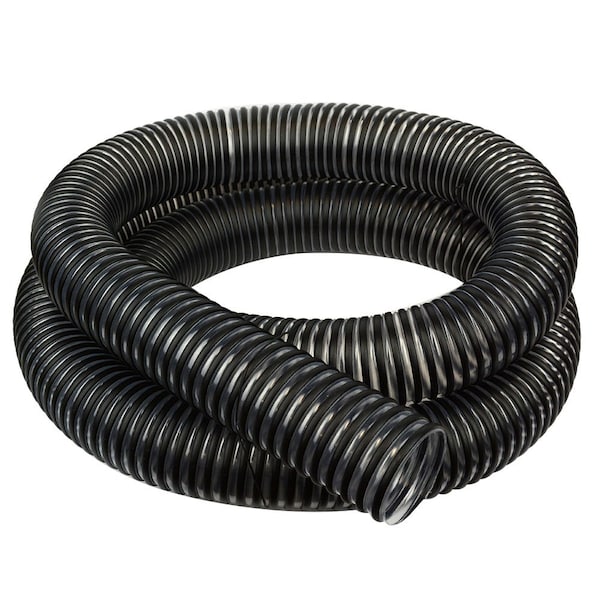 Big Horn 4 Inch x 10 Feet Hose Clear with Black Helix - Replaces Jet JW1034 11493 - main
